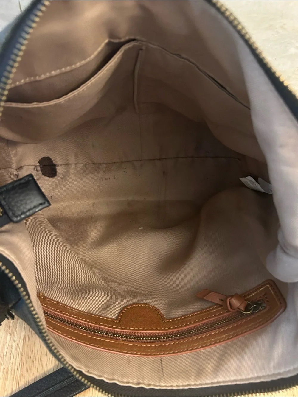 The Sak Collective Keira Leather Hobo Bag.